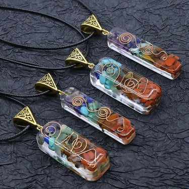 Chakra Healing Stone Necklace-Your Soul Place